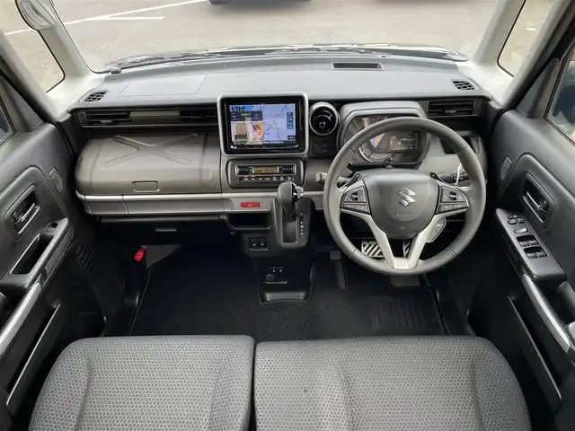 スズキ スペーシア ギア HYBRID XZターボ 東京都 2023(令5)年 1.5万km クールカーキパールメタリック/ガンメタリック2トーン ケンウッドナビ/バックモニター/デュアルカメラブレーキサポート/車線逸脱警報機能/シートヒーター/アダプティブクルーズコントロール/両側電動スライドドア/アイドリングストップ/スマートキー