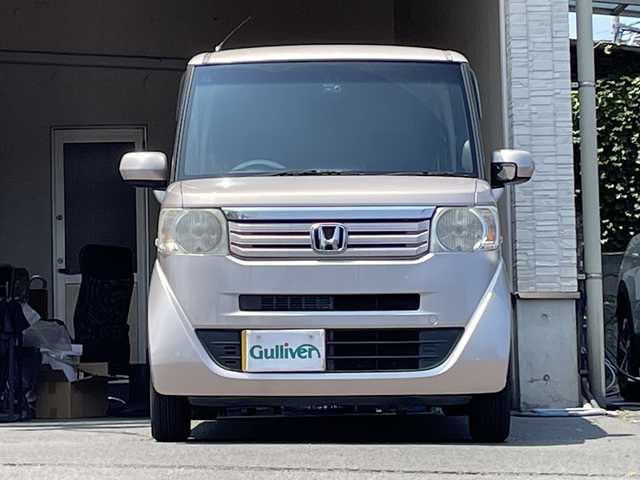 ホンダ Ｎ ＢＯＸ G Lパッケージ 大分県 2012(平24)年 14.9万km チェリーシェルピンクメタリック パワースライドドア /純正ナビ/純正フロアマット/社外ドラレコ/バックカメラ/スマートキー