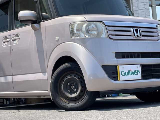 ホンダ Ｎ ＢＯＸ G Lパッケージ 大分県 2012(平24)年 14.9万km チェリーシェルピンクメタリック パワースライドドア /純正ナビ/純正フロアマット/社外ドラレコ/バックカメラ/スマートキー