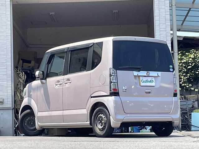 ホンダ Ｎ ＢＯＸ G Lパッケージ 大分県 2012(平24)年 14.9万km チェリーシェルピンクメタリック パワースライドドア /純正ナビ/純正フロアマット/社外ドラレコ/バックカメラ/スマートキー