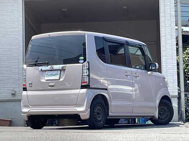 ホンダ Ｎ ＢＯＸ G Lパッケージ 大分県 2012(平24)年 14.9万km チェリーシェルピンクメタリック パワースライドドア /純正ナビ/純正フロアマット/社外ドラレコ/バックカメラ/スマートキー