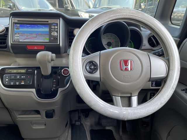 ホンダ Ｎ ＢＯＸ G Lパッケージ 大分県 2012(平24)年 14.9万km チェリーシェルピンクメタリック パワースライドドア /純正ナビ/純正フロアマット/社外ドラレコ/バックカメラ/スマートキー