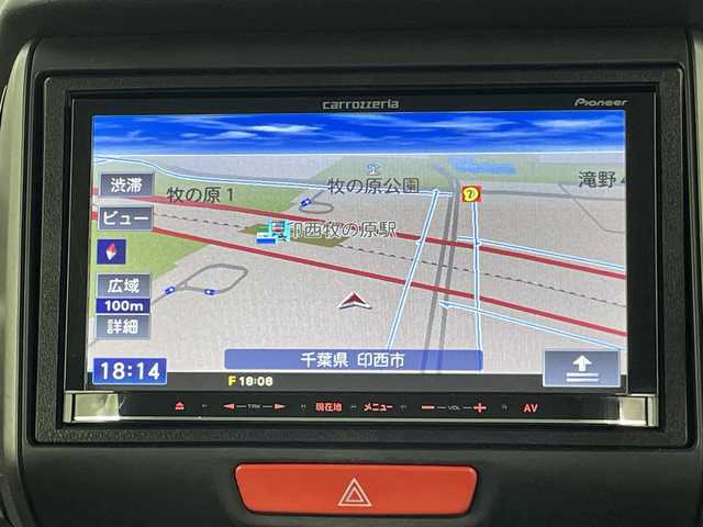 ホンダ Ｎ ＢＯＸ カスタム G Aパッケージ 千葉県 2014(平26)年 6.4万km プレミアムホワイトパール シティブレーキアクティブシステム/左側パワースライドドア/社外メモリーナビ/ワンセグTV / CD/バックカメラ/HIDヘッドライト/フォグランプ/E T C