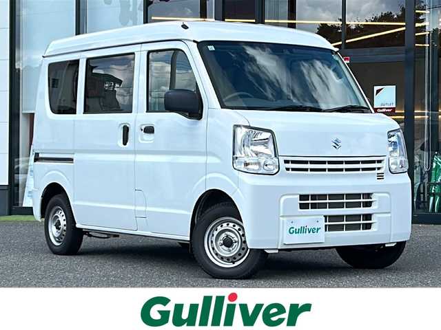 スズキ エブリイ PA 大阪府 2024(令6)年 0.6万km スペリアホワイト ４ＷＤ　衝突軽減ブレーキ　レーンキープ　コーナーセンサー　両側スライドドア　アイドリングストップ