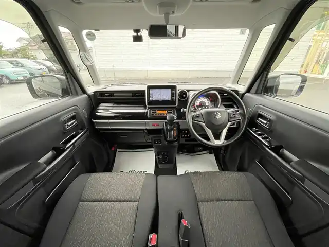 スズキ スペーシア カスタム HYBRID GS 山形県 2021(令3)年 13万km ブルーイッシュブラックパール3 社外メモリーナビ/・ワンセグTV/AM/FM/CD/DVD/Bluetooth/4WD/衝突被害軽減システム/バックカメラ/左側パワースライドドア/前側ドライブレコーダー/追従式クルーズコントロール/レーンキープアシスト/全席ヒートシーター/アイドリングストップ/横滑り防止装置/オートライト/LEDヘッドライト/スマートキー/プッシュスタート/冬タイヤ積載