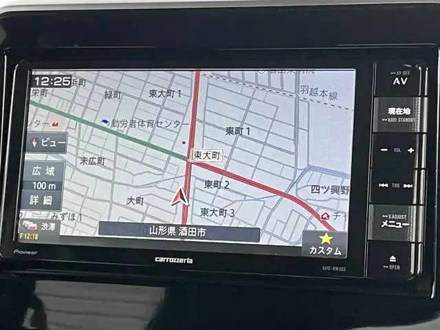 スズキ スペーシア カスタム HYBRID GS 山形県 2021(令3)年 13万km ブルーイッシュブラックパール3 社外メモリーナビ/・ワンセグTV/AM/FM/CD/DVD/Bluetooth/4WD/衝突被害軽減システム/バックカメラ/左側パワースライドドア/前側ドライブレコーダー/追従式クルーズコントロール/レーンキープアシスト/全席ヒートシーター/アイドリングストップ/横滑り防止装置/オートライト/LEDヘッドライト/スマートキー/プッシュスタート/冬タイヤ積載