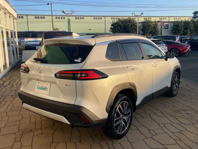 トヨタ カローラ クロス ハイブリッド Z 宮崎県 2025(令7)年 1.5万km プラチナホワイトパールマイカ パノラマルーフ/純正ディスプレイオーディオ/全方位カメラ/トヨタセーフティセンス/トヨタチームメイト/パワーバックドア/ステアリングヒーター/ハーフレザーシート/ETC/フルセグテレビ/シートヒーター/ベンチレーション/パワーシート/レーダークルーズコントロール/フロアマット