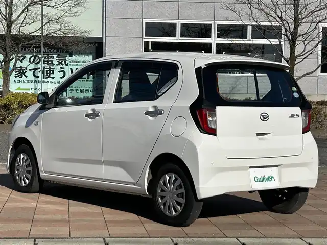 ダイハツ ミラ イース L SAⅢ 福島県 2020(令2)年 2.8万km ホワイト スマートアシストIII/・衝突回避支援ブレーキ機能/・前後誤発進抑制制御/・車線はみ出し警報/・先行車発進お知らせ機能/・社外ナビゲーション/型番：AVIC-RZ003/【SD/Bluetooth】/前方ドライブレコーダー/アイドリングストップ/純正フロアマット/ドアバイザー