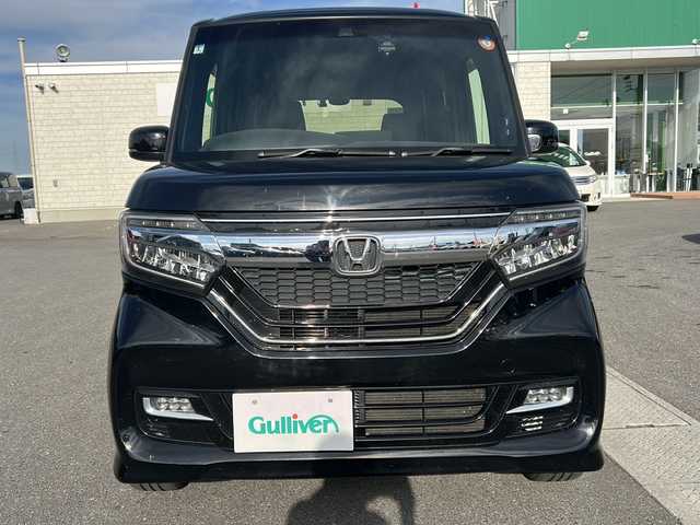 ホンダ Ｎ ＢＯＸ カスタム G L ターボ ホンダセンシング 香川県 2017(平29)年 7.4万km クリスタルブラックパール 純正8インチナビ（フルセグTV/CD，DVD/BT)/バックカメラ/全方位ドライブレコーダー/両側パワースライドドア/ビルトインETC/LEDヘッドライト/オートライト