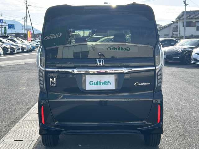 ホンダ Ｎ ＢＯＸ カスタム G L ターボ ホンダセンシング 香川県 2017(平29)年 7.4万km クリスタルブラックパール 純正8インチナビ（フルセグTV/CD，DVD/BT)/バックカメラ/全方位ドライブレコーダー/両側パワースライドドア/ビルトインETC/LEDヘッドライト/オートライト