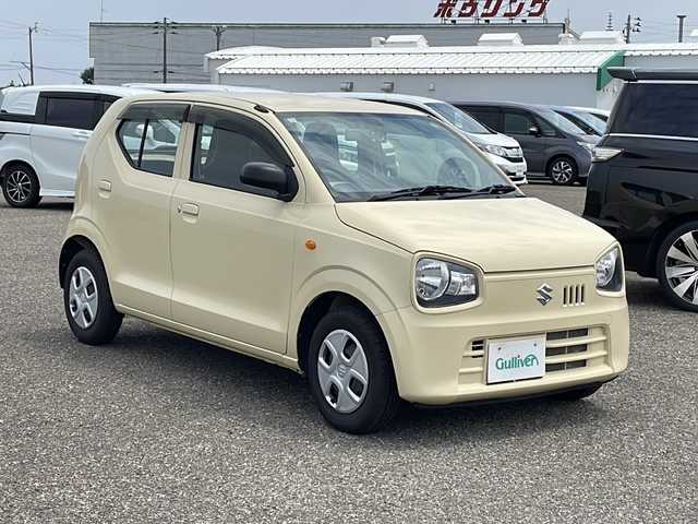 スズキ アルト L 新潟県 2019(平31)年 2.6万km シフォンアイボリーM 4WD/CD/AUX/ドライブレコーダー/アイドリングストップ/シートヒーター /リモコンキー /社外13インチAW冬タイヤ車載