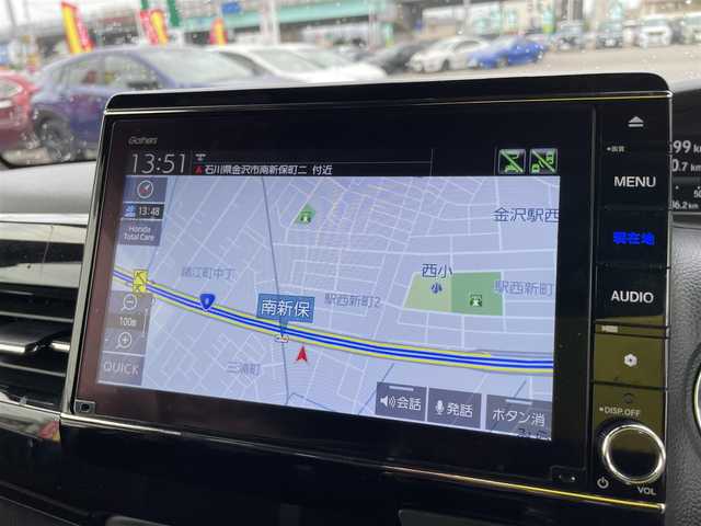 ホンダ Ｎ ＢＯＸ カスタム L 石川県 2023(令5)年 1.4万km プラチナホワイトパール ワンオーナー/純正8型ナビ/CD/DVD/フルセグTV/バックカメラ/両側パワースライドドア/LEDヘッドライト/ETC/シートヒーター/ドライブレコーダー/ホンダセンシング/レーダークルーズ/社外アルミホイール/無限スポイラー/保証書