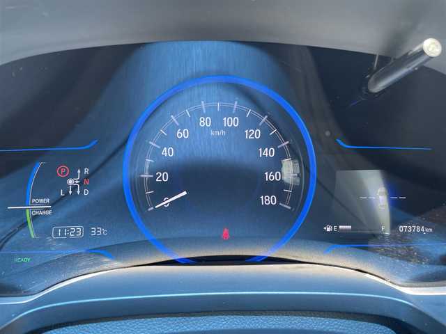ホンダ シャトル ハイブリッド X 佐賀県 2015(平27)年 7.4万km ミッドナイトブルービームM 純正HDDナビゲーション/・フルセグTV/CD/DVD/USB/HDMI/Bluetooth/バックカメラ/シティブレーキアクティブシステム(CTBA)/横滑り防止装置/クルーズコントロール/ビルトインETC/ハーフレザーシート/ISOFIX対応/革巻きステアリング/ステアリングリモコン/社外(柿本)マフラー/純正15インチアルミホイール/純正LEDヘッドライト/純正LEDフォグライト/純正フロアマット/純正ドアバイザ―/スペアキー１本