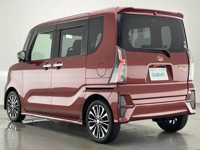ダイハツ タント カスタム RS 愛知県 2019(令1)年 5.1万km ファイアークォーツレッドM 純正ナビ　フルセグＴＶ　Ｂｌｕｅｔｏｏｔｈ　ＤＶＤ再生　全方位カメラ　両側電動スライドドア　スマートアシスト３　衝突軽減　追従クルコン　前後コーナーセンサー　ＥＴＣ２．０　ＬＥＤオートライト　禁煙車