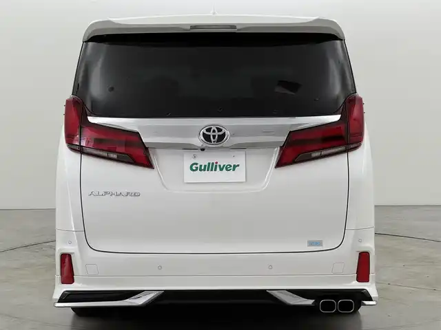 トヨタ アルファード S Cパッケージ 福岡県 2020(令2)年 4.5万km ホワイトパールクリスタルシャイン モデリスタエアロ　/モデリスタマフラー/Ｗサンルーフ　/純正１２型後席モニター　/純正ＤＡナビ/デジタルルームミラー　/ビルトインETC2.0　/前後ドラレコ　/レーダークルコン　/コーナーセンサー　/セーフティセンス　/衝突被害軽減ブレーキ/レーンキープ/ブラインドスポットモニター/ＰＫＳＢ　/MTモード付/両側パワースライドドア　/パワーバックドア　/シートベンチレーション/ヒーター/ステアリングヒーター/純正18インチAW/３眼ＬＥＤヘッドライト