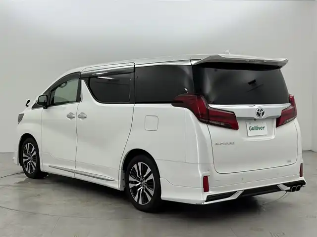 トヨタ アルファード S Cパッケージ 福岡県 2020(令2)年 4.5万km ホワイトパールクリスタルシャイン モデリスタエアロ　/モデリスタマフラー/Ｗサンルーフ　/純正１２型後席モニター　/純正ＤＡナビ/デジタルルームミラー　/ビルトインETC2.0　/前後ドラレコ　/レーダークルコン　/コーナーセンサー　/セーフティセンス　/衝突被害軽減ブレーキ/レーンキープ/ブラインドスポットモニター/ＰＫＳＢ　/MTモード付/両側パワースライドドア　/パワーバックドア　/シートベンチレーション/ヒーター/ステアリングヒーター/純正18インチAW/３眼ＬＥＤヘッドライト