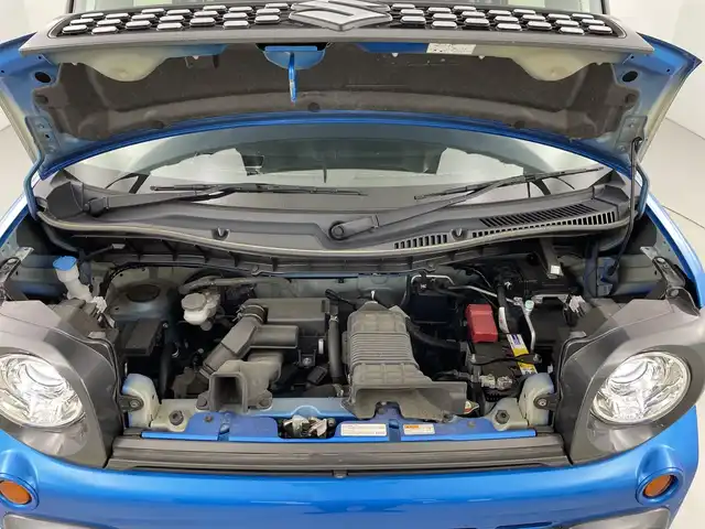 スズキ スペーシア ギア HYBRID XZターボ 愛知県 2019(令1)年 5.1万km ブリスクブルーメタリック/ガンメタリック2トーンルーフ 禁煙車/ターボ/純正8インチナビ/（CD/DVD/Bluetooth/フルセグTV/USB)/全方位カメラ/セーフティサポート/・デュアルセンサーブレーキサポート/・車線逸脱警報機能/・先行車発進お知らせ機能/・後退時ブレーキサポート/・リアパーキングセンサー/・前後誤発進抑制機能/・ふらつき警報機能/・ハイビームアシスト/ヘッドアップディスプレイ/クルーズコントロール/ドライブレコーダー/ETC/シートヒーター/パドルシフト/両側パワースライドドア/アイドリングストップ/ルーフレール/LEDヘッドライト/フロントフォグランプ/純正フロアマット/スマートキー/プッシュスタート/横滑り防止装置/電動格納ミラー/