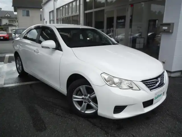 トヨタ マークＸ 250G リラックスセレクション 東京都 2010(平22)年 4.7万km パール ワンオーナー車/保証書・取説あり/純正ナビ・TV/　DVD・BLUETOOTH/ETC/前席パワーシート/プッシュエンジンスタート/キセノンライト