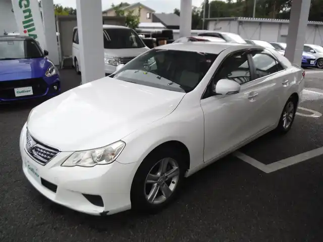 トヨタ マークＸ 250G リラックスセレクション 東京都 2010(平22)年 4.7万km パール ワンオーナー車/保証書・取説あり/純正ナビ・TV/　DVD・BLUETOOTH/ETC/前席パワーシート/プッシュエンジンスタート/キセノンライト