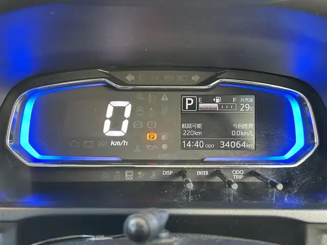 ダイハツ ミラ イース X SAⅢ 群馬県 2017(平29)年 3.4万km マゼンタベリーマイカM 純正メモリナビ(NMZK-W67D)/(CD/DVD/BT/フルセグTV)/バックカメラ/LEDライト/ETC/アイドリングストップ/横滑り防止装置/衝突軽減ブレーキ/純正フロアマット/保証書＆取説