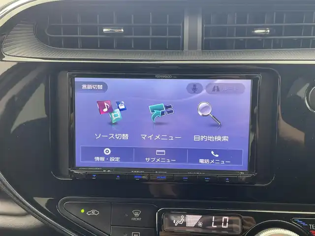 トヨタ アクア S 宮城県 2019(平31)年 2.9万km グレーメタリック KENWOODナビ/・BT接続/ビルトインETC/前方ドラレコ/ヘッドライトレベライザー/プリクラッシュセーフティ/LDA/ECOモード/・EV走行モード/純正ホイールカバー/バックカメラ/電動格納ミラー/ドアバイザー/禁煙車