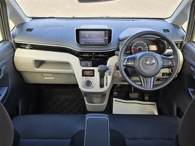 ダイハツ ムーヴ X リミテッド SAⅢ 鹿児島県 2019(平31)年 6.3万km パールホワイトⅢ 〇純正ナビ/〇フルセグTV/〇バックカメラ/〇ビルトインETC/〇スマートアシスト3/〇ecoIDOLシステム/〇アイドリングストップ/〇オートハイビーム/〇オートライト/〇革巻きステアリングホイール/ステアリングスイッチ/〇シートリフター/シートヒーター/〇キーフリーシステム/プッシュボタンスタート/〇スペアキー/〇禁煙車