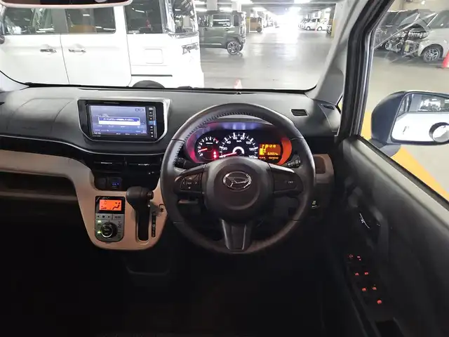 ダイハツ ムーヴ X リミテッド SAⅢ 鹿児島県 2019(平31)年 6.3万km パールホワイトⅢ 〇純正ナビ/〇フルセグTV/〇バックカメラ/〇ビルトインETC/〇スマートアシスト3/〇ecoIDOLシステム/〇アイドリングストップ/〇オートハイビーム/〇オートライト/〇革巻きステアリングホイール/ステアリングスイッチ/〇シートリフター/シートヒーター/〇キーフリーシステム/プッシュボタンスタート/〇スペアキー/〇禁煙車