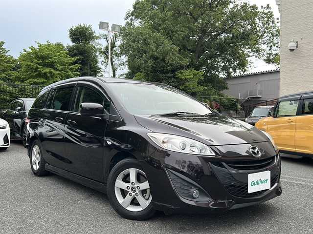 マツダ プレマシー 20S スカイアクティブ 埼玉県 2014(平26)年 4.8万km ラディアントエボニーマイカ 外部検査済み/ワンオーナー /純正ナビゲーション/OP/両側電動スライドドア/CD/DVD/フルセグTV/バックカメラ/アイドリングストップ/HIDヘッドライト/純正15インチアルミホイール/ETC/新車保証書