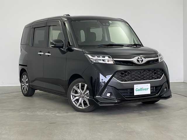 トヨタ タンク カスタムG－T 新潟県 2019(令1)年 2.6万km ブラックマイカメタリック 純正メモリナビ/フルセグTV/Bluetooth/CD/DVD/SD/ビルトインETC/両側パワースライドドア/ステアリングスイッチ/レザーステアリング/クルーズコントロール/前後コーナーセンサー/スマートアシスト/LEDヘッドライト/保証書/取扱説明書