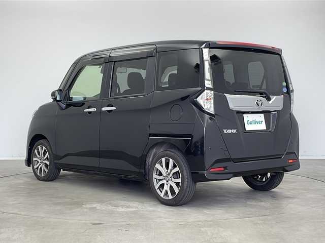 トヨタ タンク カスタムG－T 新潟県 2019(令1)年 2.6万km ブラックマイカメタリック 純正メモリナビ/フルセグTV/Bluetooth/CD/DVD/SD/ビルトインETC/両側パワースライドドア/ステアリングスイッチ/レザーステアリング/クルーズコントロール/前後コーナーセンサー/スマートアシスト/LEDヘッドライト/保証書/取扱説明書