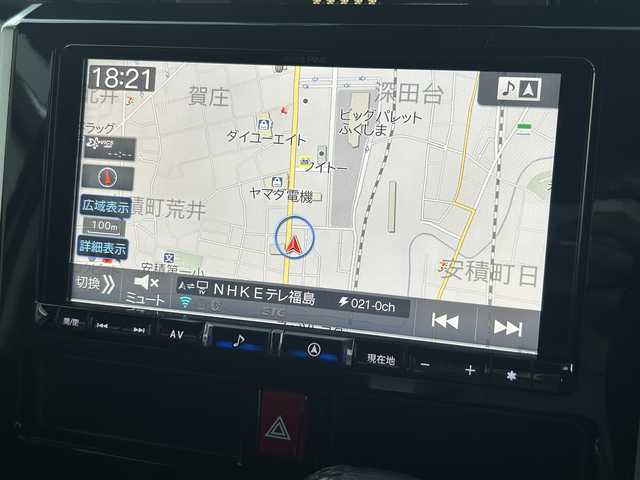 トヨタ タンク カスタムG 福島県 2020(令2)年 3.4万km ブラックマイカメタリック/パールホワイト2トーン TRDエアロ/社外9inメモリナビ/　【フルセグ/CD/DVD/SD/USB/BT】/バックカメラ/全周囲カメラ/ステアリングスイッチ/クルーズコントロール/両側パワースライドドア/LEDヘッドライト（AUTO機能付き）/フォグランプ/オートマチックハイビーム/パーキングアシスト/レーンキープアシスト/コーナーセンサー/アイドリングストップ/横滑り防止機能/衝突軽減システム/純正フロアマット/純正ドアバイザー/リアサンシェード