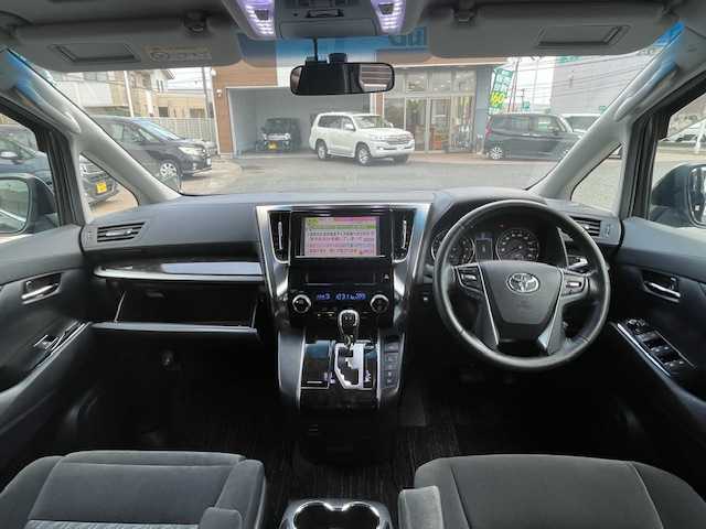 トヨタ ヴェルファイア Z Aエディション 埼玉県 2015(平27)年 7.6万km スパークリングブラックパールクリスタルシャイン 純正9インチナビ/純正フリップダウンモニター/両側パワースライドドア/モデリスタエアロ（F/S/R)/LEDヘッドライト/ビルトインETC/社外１８インチAW/クルーズコントロール