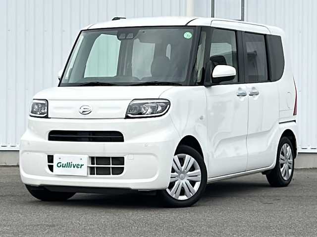 ダイハツ タント L 愛媛県 2021(令3)年 4.1万km ホワイト 社外SDナビ/バックカメラ/アイドリングストップ/ETC/社外フロアマット/ウォークスルー/両側スライドドア/コーナーセンサー前後/横滑り防止装置/オートライト/オートLEDヘッドライト/ワンセグTV/Bluetooth/USB/リモコンキー/保証書/取扱説明書