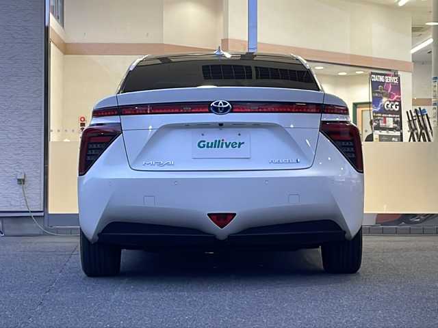 トヨタ ＭＩＲＡＩ 福島県 2020(令2)年 1.9万km パール 純正SDナビ　レザーシート　純正AW　衝突軽減　車両脱線　プッシュスタート　車両脱線　クルコン　ドラレコ付きデジタルインナーミラー　オートライト　オートマチックハイビーム　ETC2.0　シートヒータ　クリアランスソナー　ブラインドスポットモニター　純正フロアマット　ステアリングスイッチ　シートヒータ