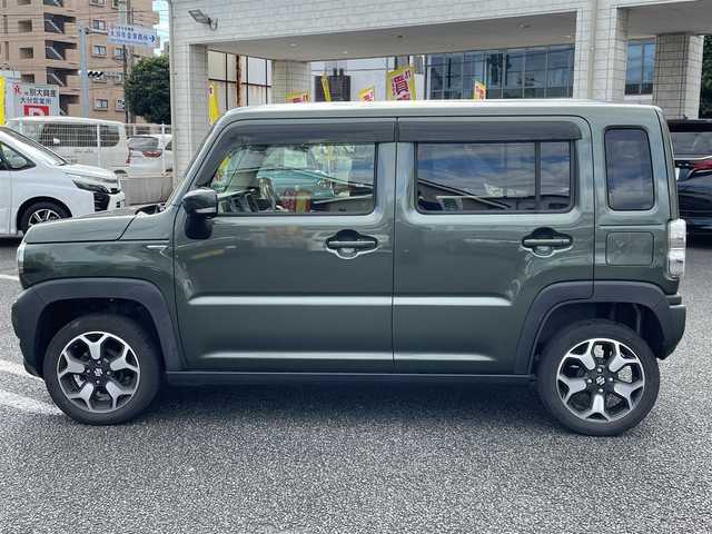 スズキ ハスラー HYBRID X 大分県 2021(令3)年 6.3万km クールカーキPM KENWOODナビ/【MDV-D405BTW】/・Bluetooth/・DVD/CD/・ワンセグTV/・SD/外部端子接続：USB/衝突被害軽減ブレーキ/レーンキープアシスト/前後コーナーセンサー/アイドリングストップ/DN席シートヒーター/ETC/ステアリングスイッチ/シガーソケット/プッシュスタート/スマートキー2本/電動格納ミラー/ウィンカーミラー/ドアバイザー/保証書/取扱説明書