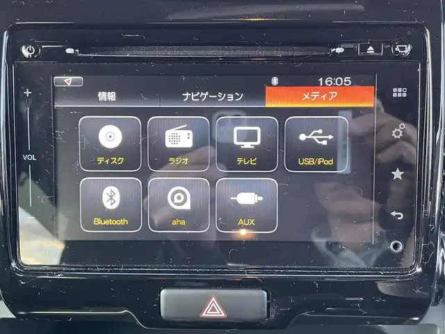 スズキ ハスラー Jスタイル Ⅱ 岡山県 2017(平29)年 3.8万km 赤 純正ナビ/フルセグTV、CD、DVD、AM、FM/Bluetooth、USB/全方位カメラ/ETC/シートヒーター/オートライト/フォグランプ/プッシュスタート/スマートキー