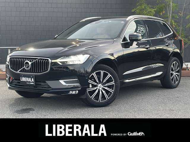 ボルボ ＸＣ６０ D4 AWD インスクリプション 滋賀県 2019(令1)年 3.8万km オニキスブラックP 茶革シート/電動リアゲート/ヘッドアップディスプレイ/BLIS/harman/kardonスピーカー/純正ナビ(Bluetooth/CarPlay/フルセグ)/衝突軽減システム/360°カメラ/アダプティブクルーズコントロール/レーンキープアシスト/パーキングアシスト/パワーシート/全席シートヒーター /エアシート/マッサージシート/ETC2.0/ドラレコ