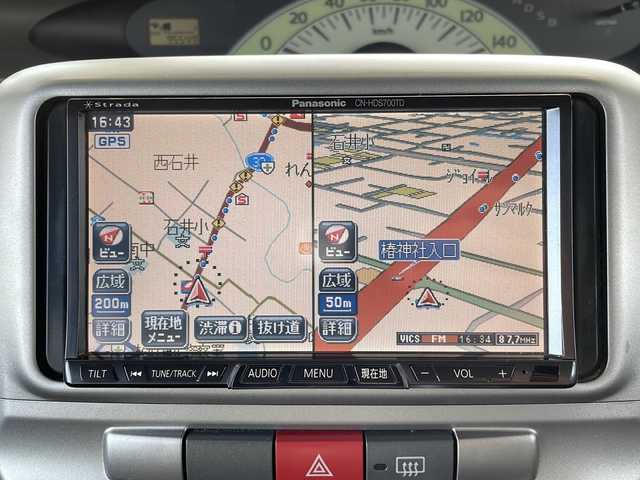 ダイハツ タント X リミテッド スペシャル 愛媛県 2008(平20)年 9.6万km ライトローズメタリック 社外ナビ/・CD/DVD/TV/ETC/スマートキー/ベンチシート/片側電動スライド/ABS/横滑り防止