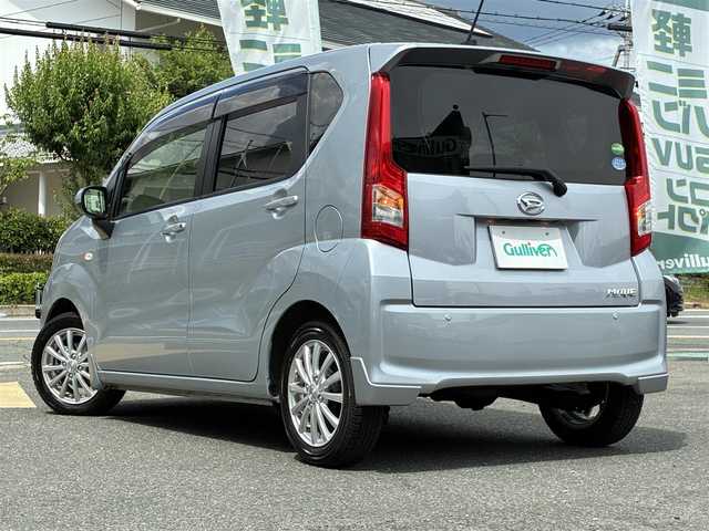 ダイハツ ムーヴ X ターボ SAⅢ 京都府 2018(平30)年 2.1万km ブライトシルバーメタリック  ワンオーナー/ 4WD/ ターボ/ スマートアシストIII/ スマートキー/ プッシュスタート/ 純正CDオーディオ/ D席シートヒーター/ リヤソナー/ 純正フロアマット/ ドアバイザー/ 電格ミラー/ 社外14インチアルミ/ 新車時保証書/ 車両取説