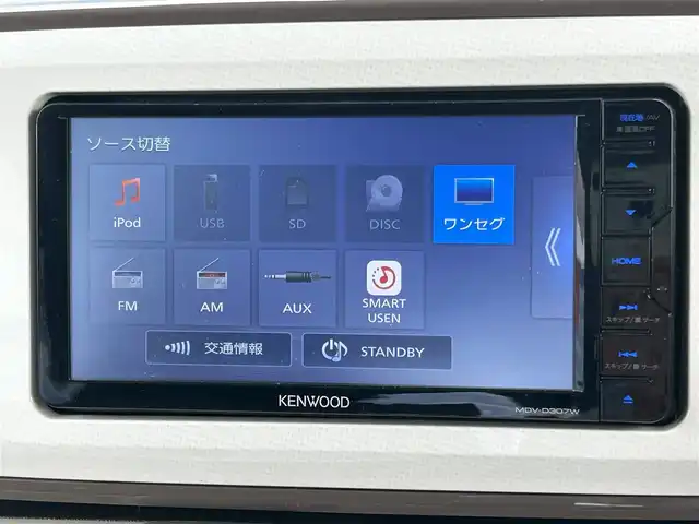 ダイハツ ムーヴ キャンバス X メイクアップ リミテッド SAⅢ 大阪府 2020(令2)年 1.6万km パールホワイトⅢ/ナチュラルベージュマイカメタリック 2トーン スマートアシスト/社外ナビ　/   TV/CD/DVD/Bluetooth/USB/全方位モニター　　 /リアコーナーセンサー　/両側パワースライドドア　/アイドリングストップ　/前後ドライブレコーダー　/プッシュスタート　/スマートキー