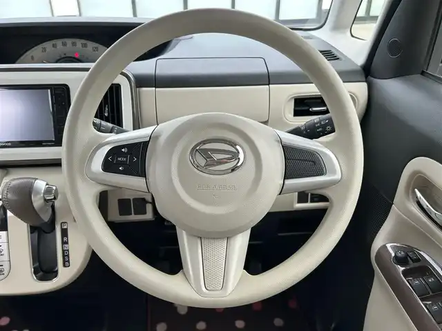 ダイハツ ムーヴ キャンバス X メイクアップ リミテッド SAⅢ 大阪府 2020(令2)年 1.6万km パールホワイトⅢ/ナチュラルベージュマイカメタリック 2トーン スマートアシスト/社外ナビ　/   TV/CD/DVD/Bluetooth/USB/全方位モニター　　 /リアコーナーセンサー　/両側パワースライドドア　/アイドリングストップ　/前後ドライブレコーダー　/プッシュスタート　/スマートキー
