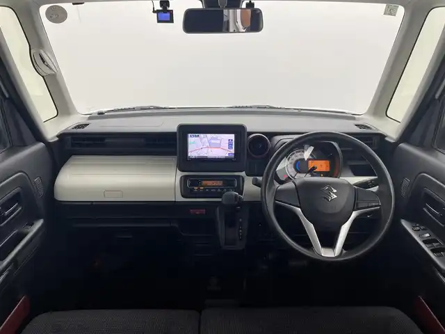 スズキ スペーシア HYBRID G 群馬県 2019(平31)年 5.8万km ピュアホワイトP 社外７インチナビ　バックカメラ　両側スライドドア　オートライト　ハイビームアシスト　ヘッドライトレベライザー　横滑り防止装置　コーナーセンサー　スマートキー　ドライブレコーダー　ＥＴＣ　禁煙車