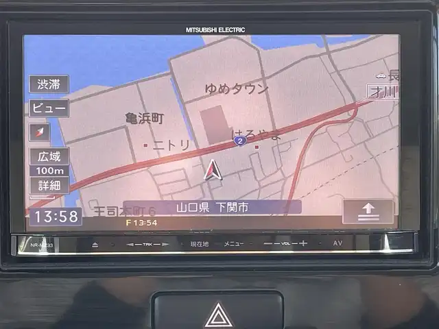 日産 モコ ドルチェX 山口県 2015(平27)年 4万km モコピーチ 社外メモリナビ ワンセグTV CD DVD BT/HIDオートヘッドライト/フォグライト/スマートキー 2個/プッシュエンジンスタート/ETC/アルミホイール/革巻きステアリング/ステアリングリモコン/オートエアコン/アイドリングストップ/禁煙車