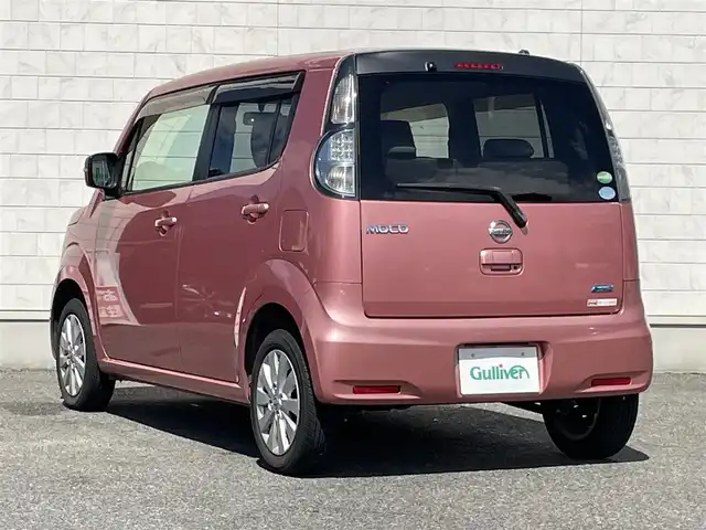 日産 モコ ドルチェX 山口県 2015(平27)年 4万km モコピーチ 社外メモリナビ ワンセグTV CD DVD BT/HIDオートヘッドライト/フォグライト/スマートキー 2個/プッシュエンジンスタート/ETC/アルミホイール/革巻きステアリング/ステアリングリモコン/オートエアコン/アイドリングストップ/禁煙車