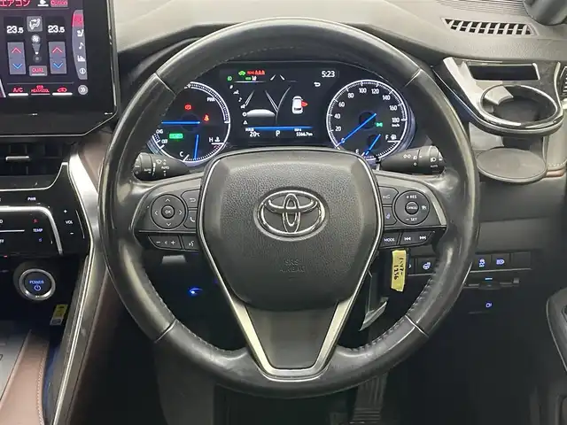 トヨタ ハリアー ハイブリッド Z レザーパッケージ 愛知県 2020(令2)年 6.9万km プレシャスブラックパール 純正１２．３型ナビ　全方位カメラ　禁煙　ＪＢＬサウンド　黒革　シートヒーター　シートベンチレーション　ワイヤレス充電　セーフティセンス　衝突軽減　追従クルコン　ＢＳＭ　コーナーセンサー　電動リアゲート