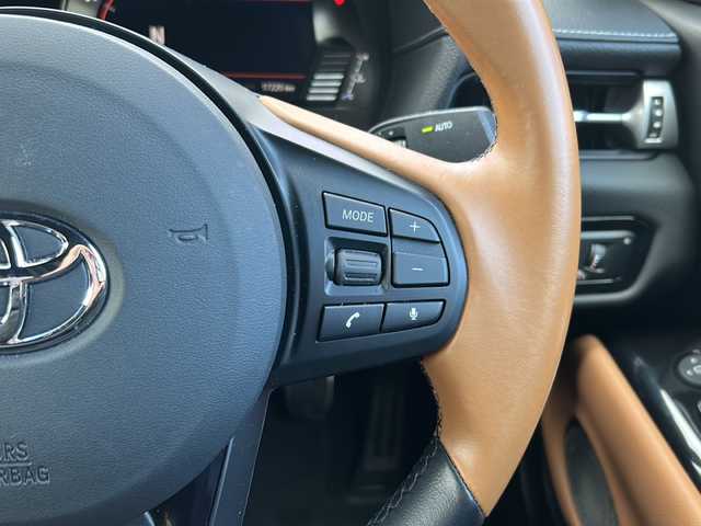 トヨタ スープラ RZ 道央・札幌 2023(令5)年 1.8万km ブラックメタリック 純正ナビ(FM/AM/BT/ワンセグTV)/バックカメラ/ETC2.0/ドライブレコーダー/JBLサウンド/GRスポーツマフラー/クルーズコントロール/前席シートヒーター/前席パワーシート/D席シートメモリー/コーナーセンサー/プッシュスタート/電動パーキングブレーキ/オートライト/オートマチックハイビーム/セーフティシステム/横滑り防止/スペアキー