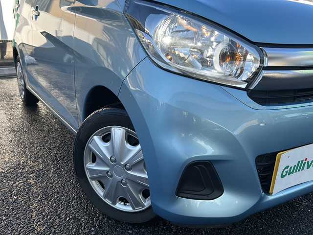 日産 デイズ X 岐阜県 2016(平28)年 3.7万km アイスブルー 純正ナビ/ワンセグTV/AM/FM/SD/Bluetooth/バックビューモニター/ETC/横滑り防止装置/プリクラッシュセーフティー/アイドリングストップ/プッシュスタート/スマートキー/純正フロアマット/ドアバイザー/ISOFIX