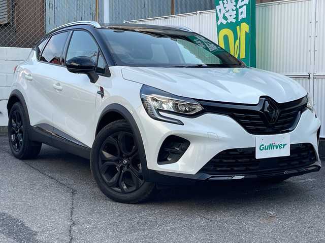 ルノー ルノー キャプチャー インテンス テックパック 愛知県 2023(令5)年 1.7万km パールⅡ 純ディスプレイオーディオ/パノラマビューカメラ/プッシュエンジンスタート/ルーフレール/ルーフ黒/ドライブレコーダー/純18インチAW/ETC/レーダークルーズコントロール/ハーフレザーシート/シートヒーター/ステアリングヒーター/新車保証書/スペアキー