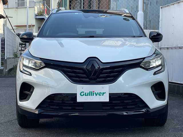 ルノー ルノー キャプチャー インテンス テックパック 愛知県 2023(令5)年 1.7万km パールⅡ 純ディスプレイオーディオ/パノラマビューカメラ/プッシュエンジンスタート/ルーフレール/ルーフ黒/ドライブレコーダー/純18インチAW/ETC/レーダークルーズコントロール/ハーフレザーシート/シートヒーター/ステアリングヒーター/新車保証書/スペアキー