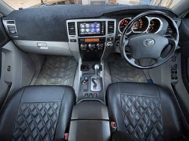 トヨタ ハイラックス サーフ SSR－X LTD 長野県 2005(平17)年 12.2万km 茶 社外パナソニックナビ/バックカメラ/Bluetooth/フルセグテレビ/Bratオリジナルシートカバー/社外エンジンスターター/JAOS BATTLEZマフラー/フロントグリルブラック塗装/ダッシュマット/ミラーヒーター/純正フロアマット/オートライト/社外サイドステップ/ETC/リフトアップ/全塗装/17インチAW　エクストリームJ XJ07/BFグッドリッチ　275/70-17/タコマルックグリル/ヘッドライト　インナーブラック加工